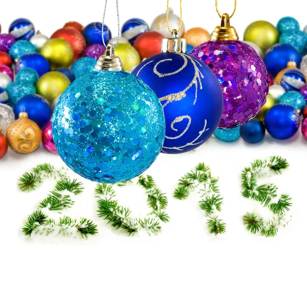 Christmas decorations closeup — Stock Photo, Image