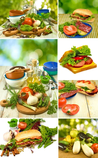 Different vegetables closeup — Stock Photo, Image