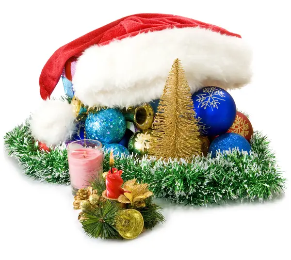 Various Christmas decorations — Stock Photo, Image