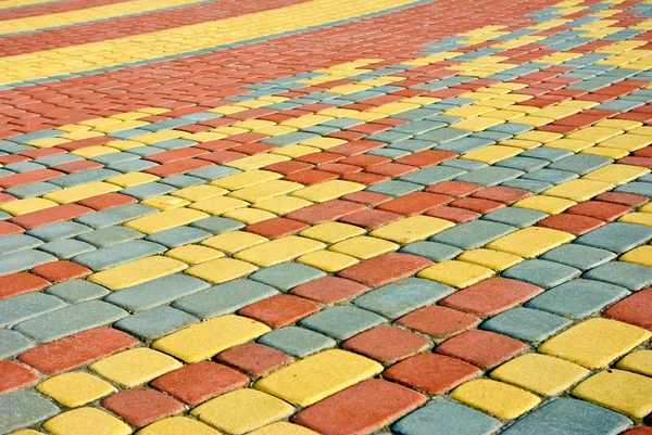 Pavimento de color como fondo —  Fotos de Stock