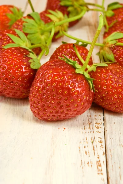 Ripe and sweet strawberries — Stock Photo, Image