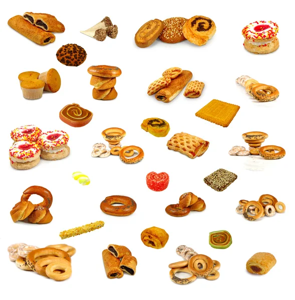 Diferentes muffins — Fotografia de Stock