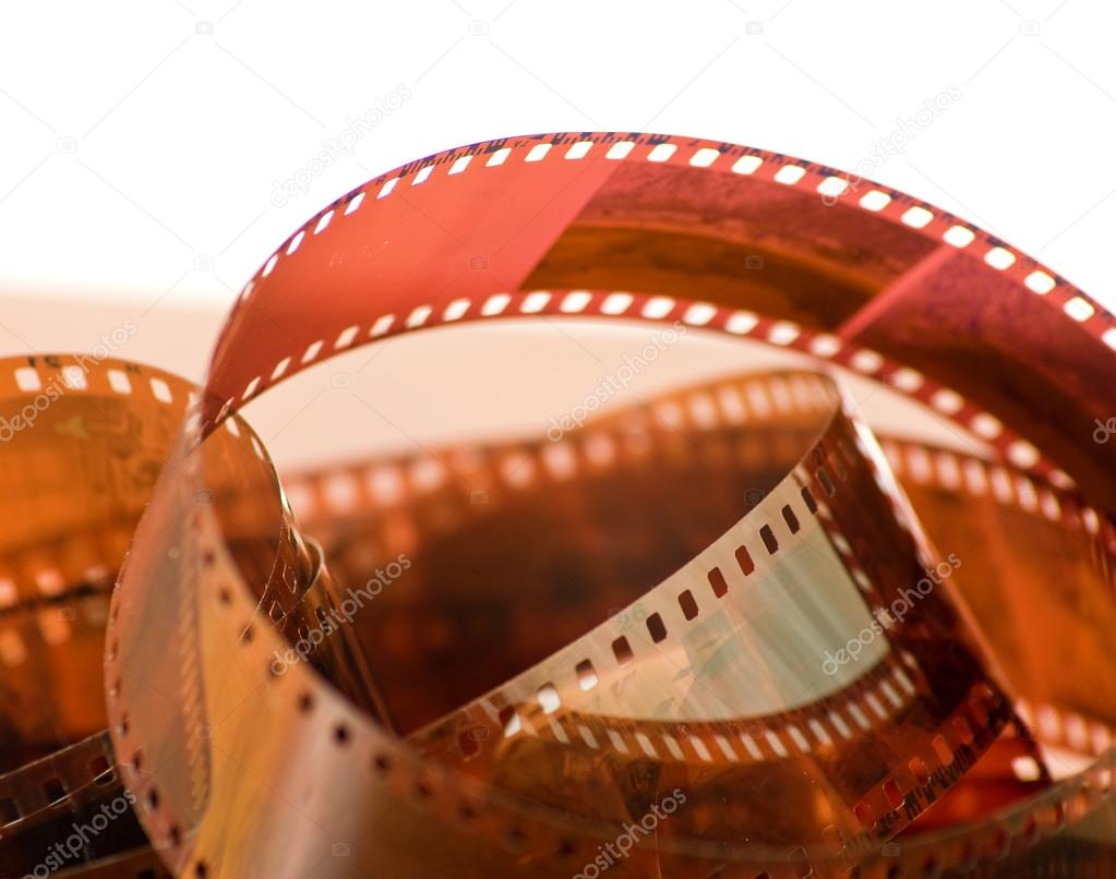 photographic film closeup