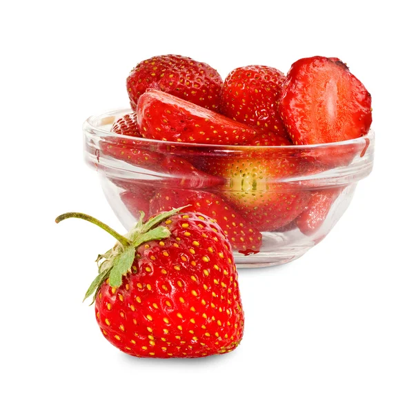 Bild von vielen Erdbeeren — Stockfoto