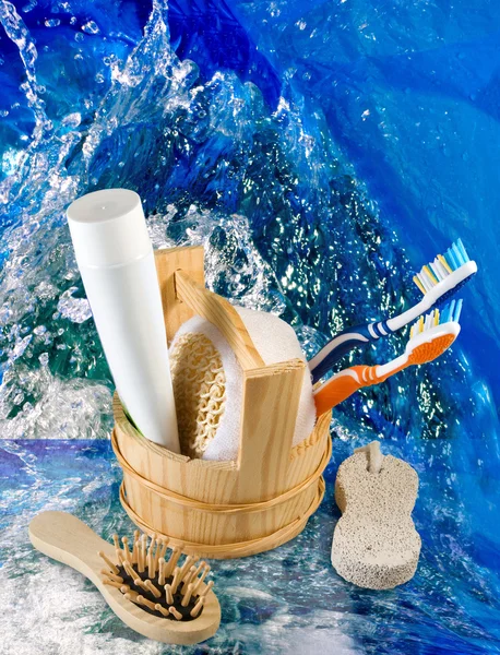 Image of bath accessories — Stock Photo, Image