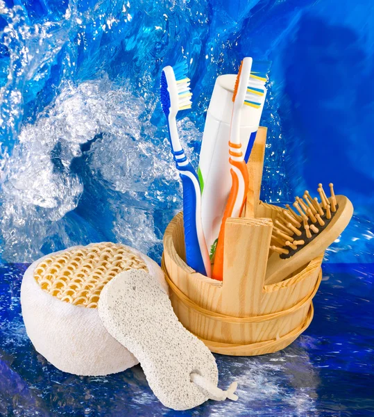 Image of bath accessories — Stock Photo, Image
