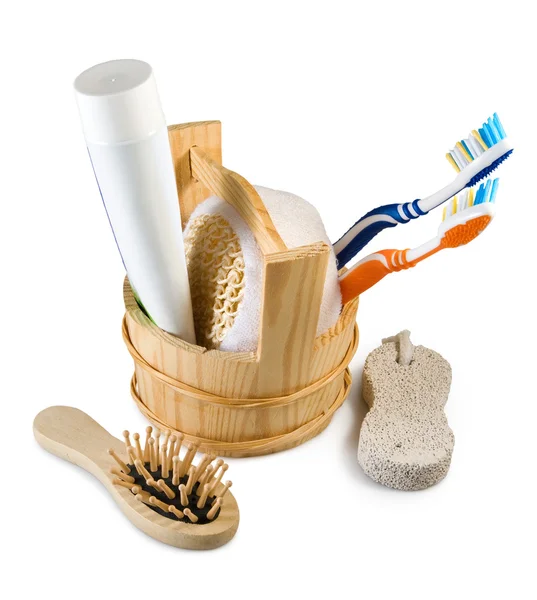 Image of bath accessories — Stock Photo, Image