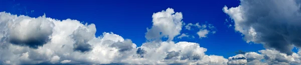 Image  of blue sky with clouds — Stock Photo, Image