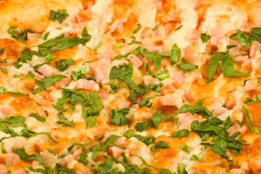 Lezzetli Pizza izole görüntü