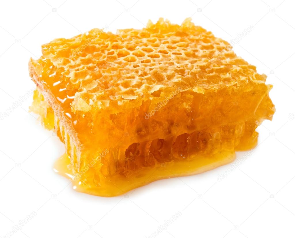 Isolated image of honey