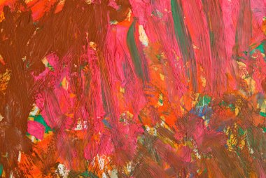 Renkli Sulu Boya lekeleri resmi arka plan olarak