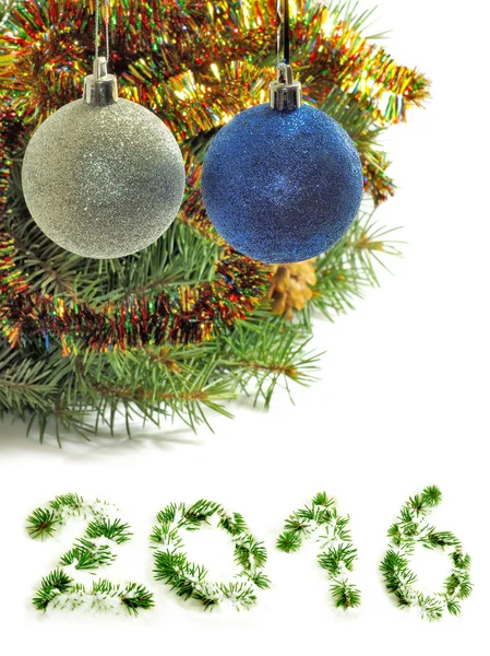 Christmas tree toys — Stock Photo, Image