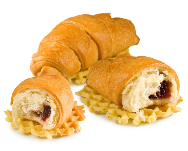 Isolated image of tasty bagels close-up — Stock Photo, Image