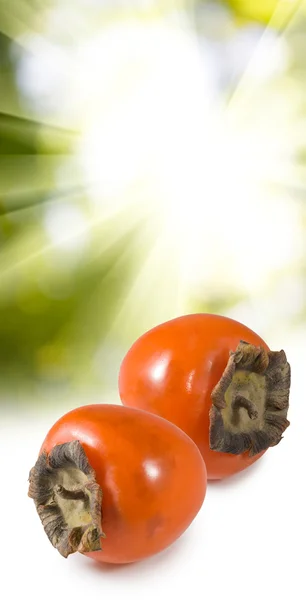 形象的柿子成熟的特写 — 图库照片