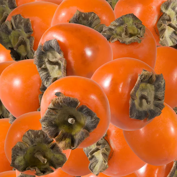 Image of a ripe persimmon closeup — Stock Photo, Image
