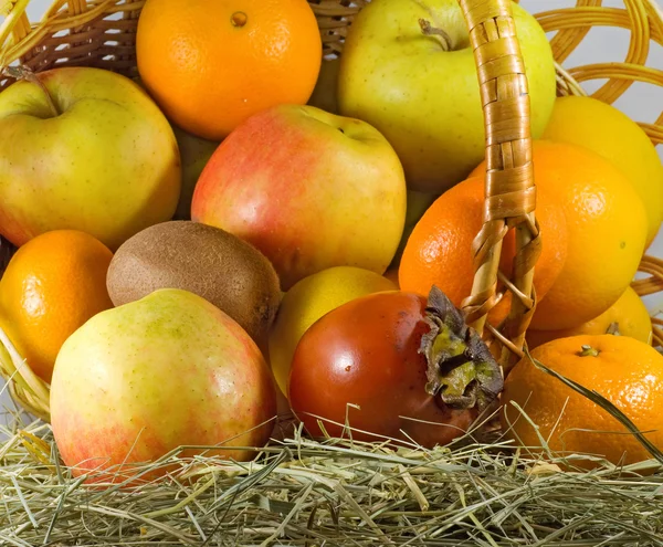 Afbeelding van diverse rijpe vruchten close-up — Stockfoto