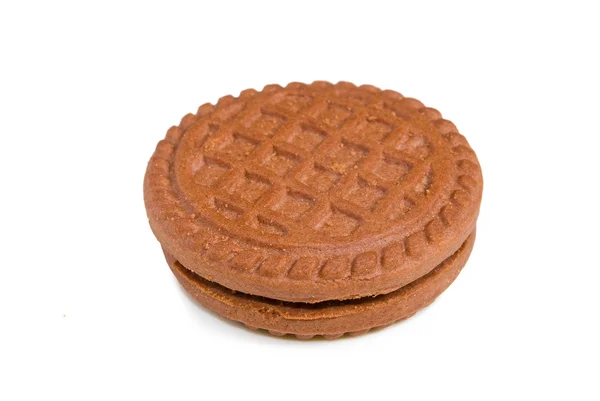 맛 있는 쿠키의 고립 된 이미지 — 스톡 사진