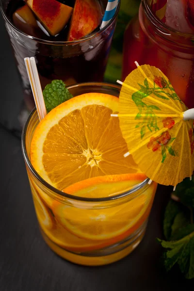 Orange sommar drinkar — Stockfoto