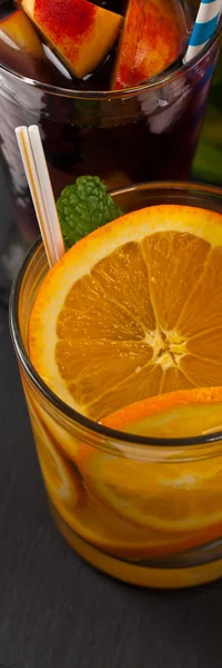 Sommaren Orange uppfriskande Cocktails — Stockfoto