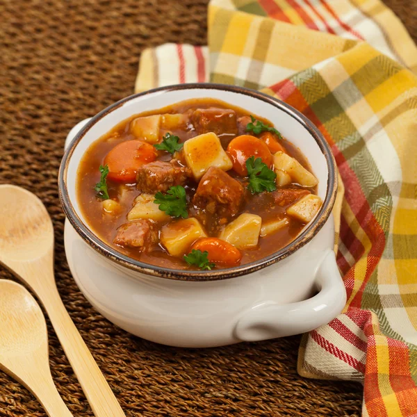 Tocană lentă de carne de vită — Fotografie, imagine de stoc