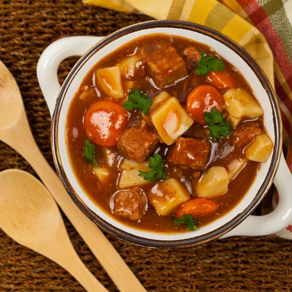 Slow Cooker Beef Stew — Stock Photo, Image