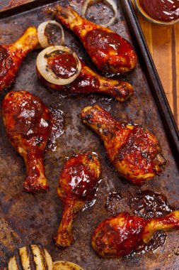 Barbekü tavuk drumsticks