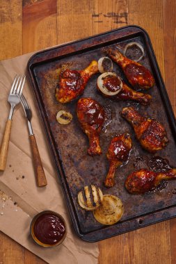 Barbekü tavuk drumsticks