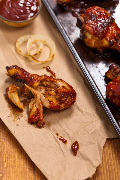 Barres de poulet BBQ — Photo