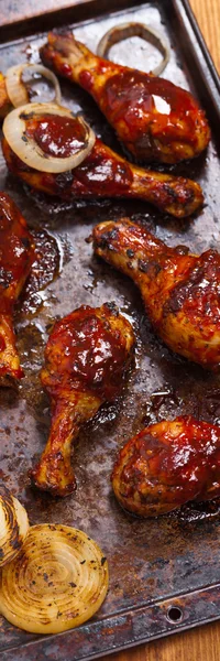 BBQ Chicken Drumsticks — Stock Photo, Image