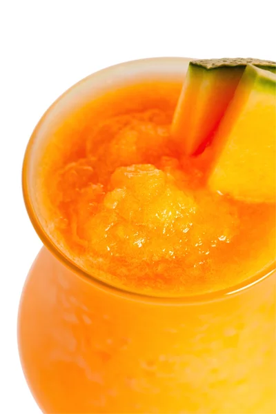 Batido de melão cantaloupe — Fotografia de Stock