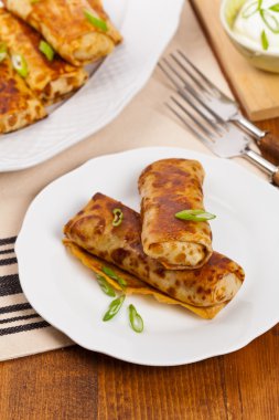 Rus doldurulmuş krep