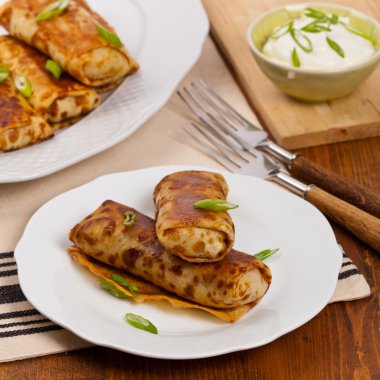 Rus doldurulmuş krep