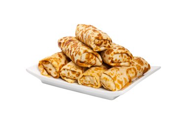 Rus doldurulmuş Blintzes
