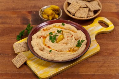 Ev yapımı humus Dip