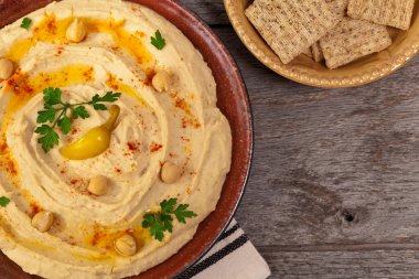 Ev yapımı humus Dip