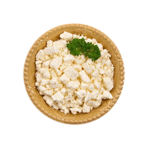 Feta sajt összeomlott — Stock Fotó