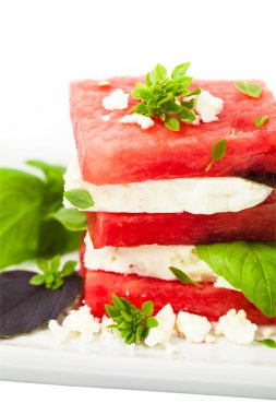 karpuz peynir salatası