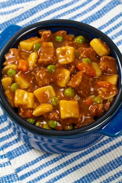 Beef Stew with Potatoes and Carrots — Stock Photo, Image
