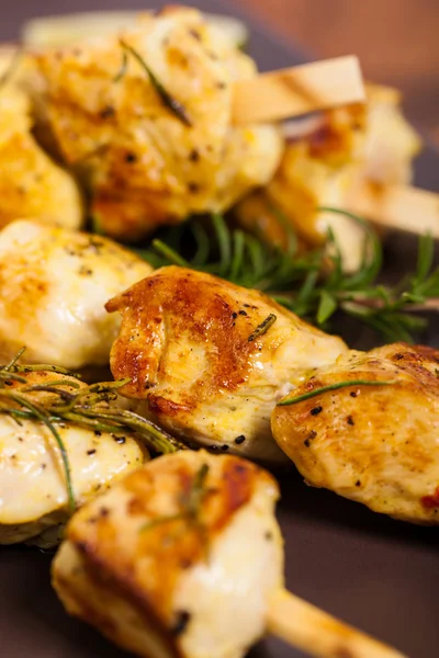 Jantar de frango caseiro — Fotografia de Stock