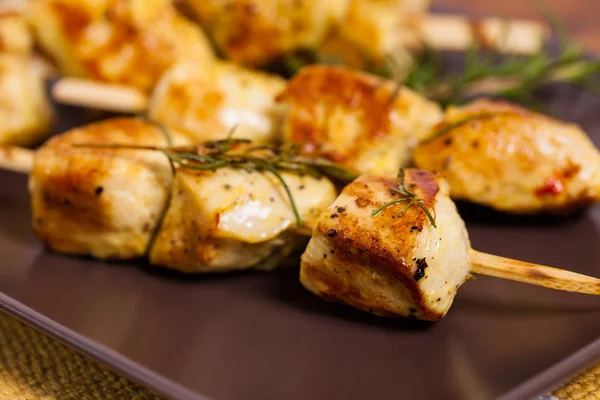 Homemade Chicken Dinner — Stock Photo, Image