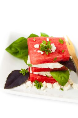 karpuz peynir salatası