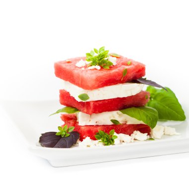 karpuz peynir salatası