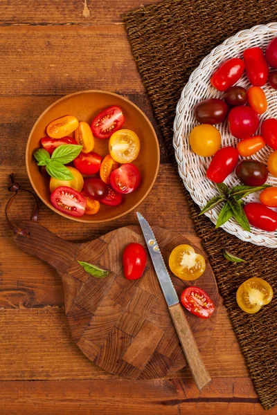 Tomate Cherry Mixto —  Fotos de Stock