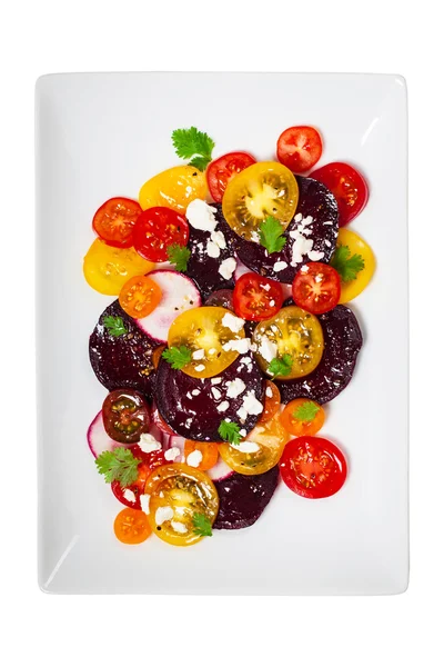 Tomato Beet Salad — Stock Photo, Image