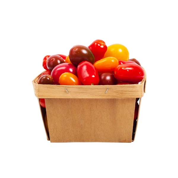 Tomate cereja misto — Fotografia de Stock