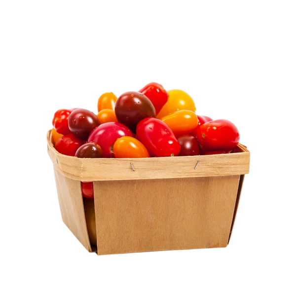 Tomate cereja misto — Fotografia de Stock