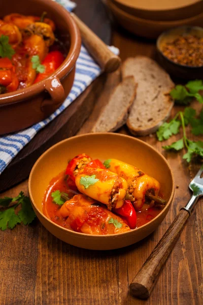 Stuffed MIni Peppers — Stock Photo, Image