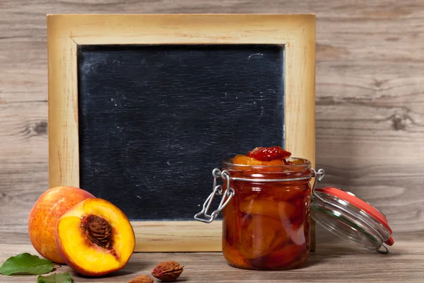 Peach or Nectarine Jam — Stock Photo, Image