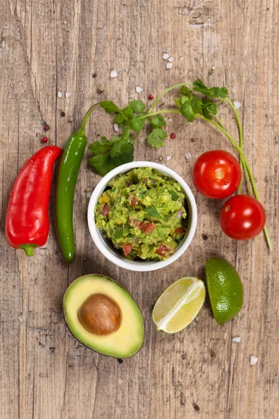 Guacamole kąpieli — Zdjęcie stockowe