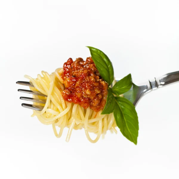 Pasta with Bolognese Sauce — Stock Photo, Image